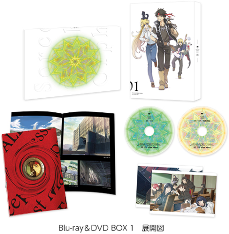 魔術士オーフェンはぐれ旅　Blu-ray＆DVD BOX 1　展開図