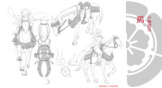 胡蝶綺 ~若き信長~ 小物設定:馬