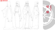 胡蝶綺 ~若き信長~ 線画設定:帰蝶